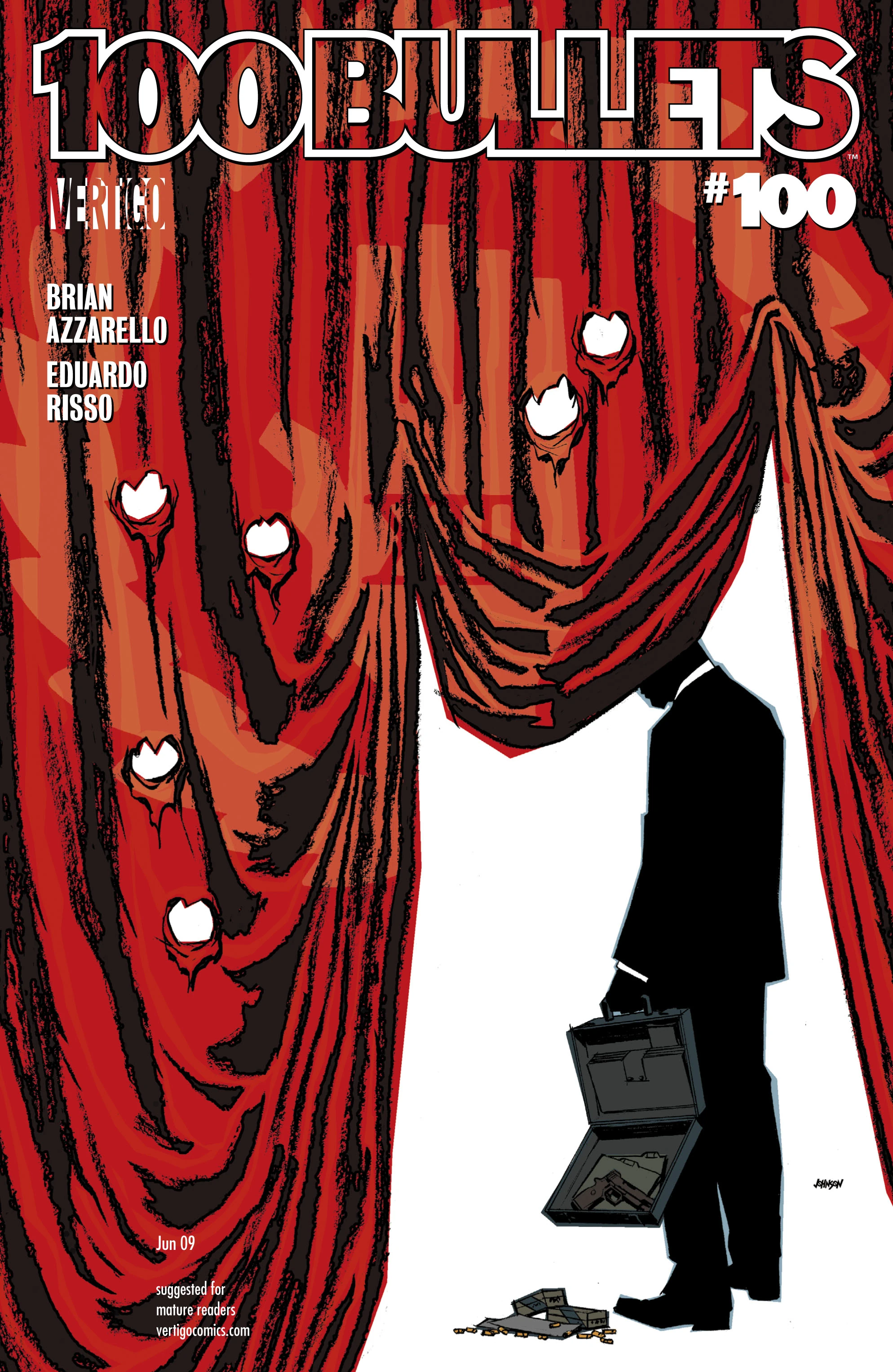 100 Bullets #100 (DC, 2009 — Cover A) cover